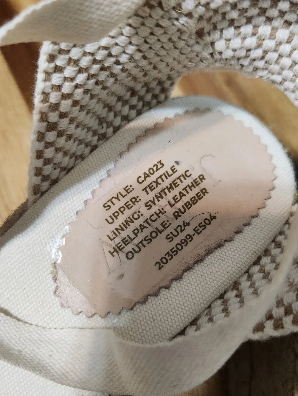 J Crew Spain Crochet Lace Up Espadrille Wedge Shoes Womens 11 Ivory Jute Emmylou